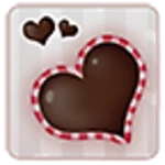 heart photo frames android application logo